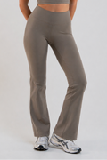 Kairo High-Waisted Flared Leggings - Olive