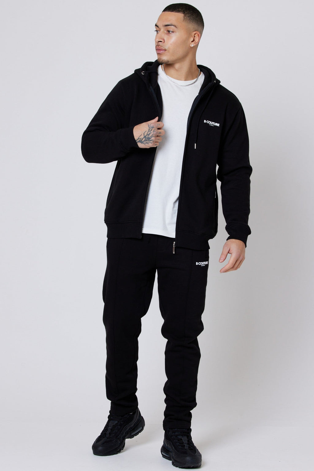 Langton 3-Pack Open Cuff Fleece Joggers - Black/Navy/Grey