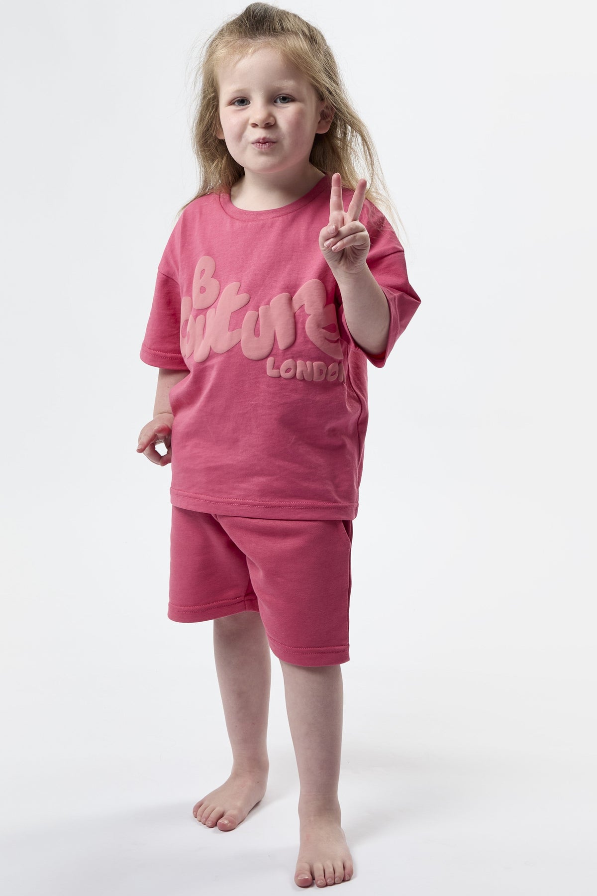 Arlington Girls Shorts & T-Shirt Set - Pink