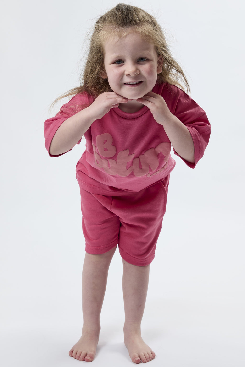 Arlington Girls Shorts & T-Shirt Set - Pink