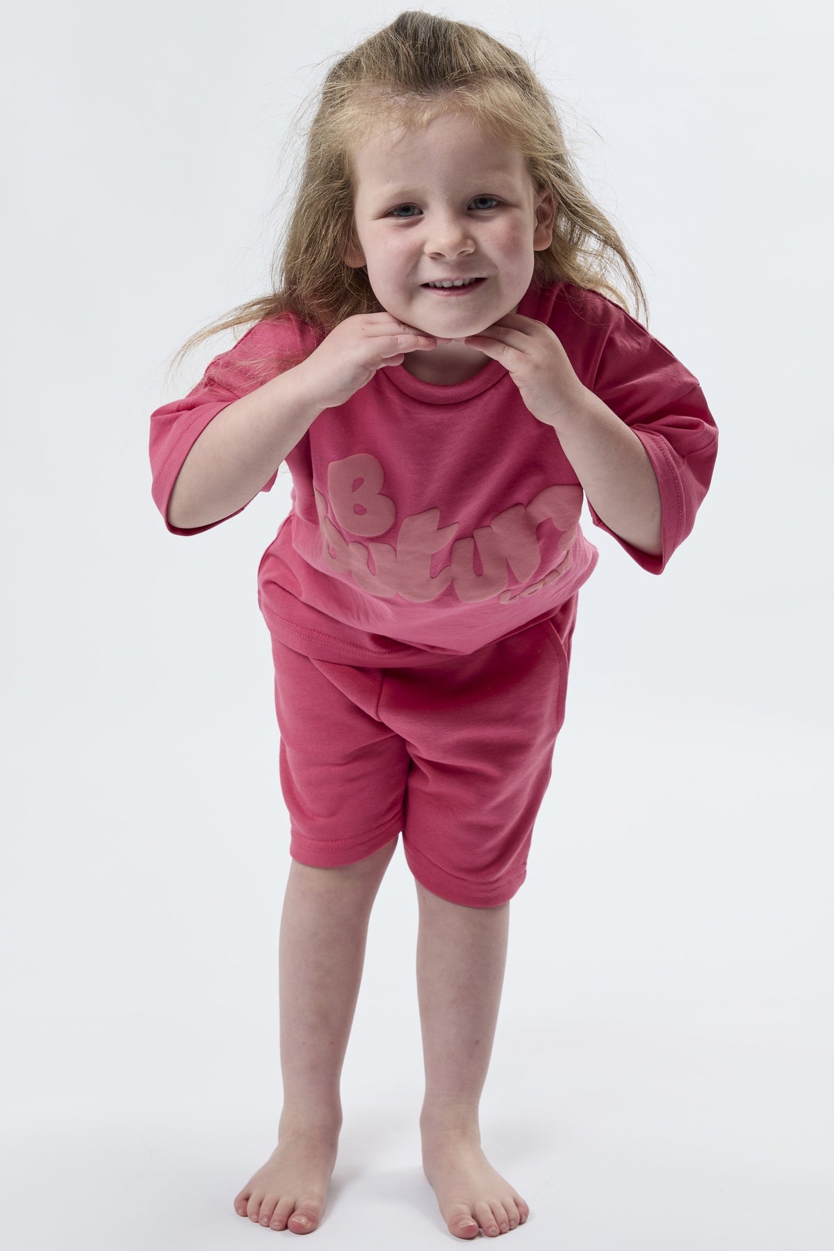 Arlington Girls Shorts & T-Shirt Set - Pink