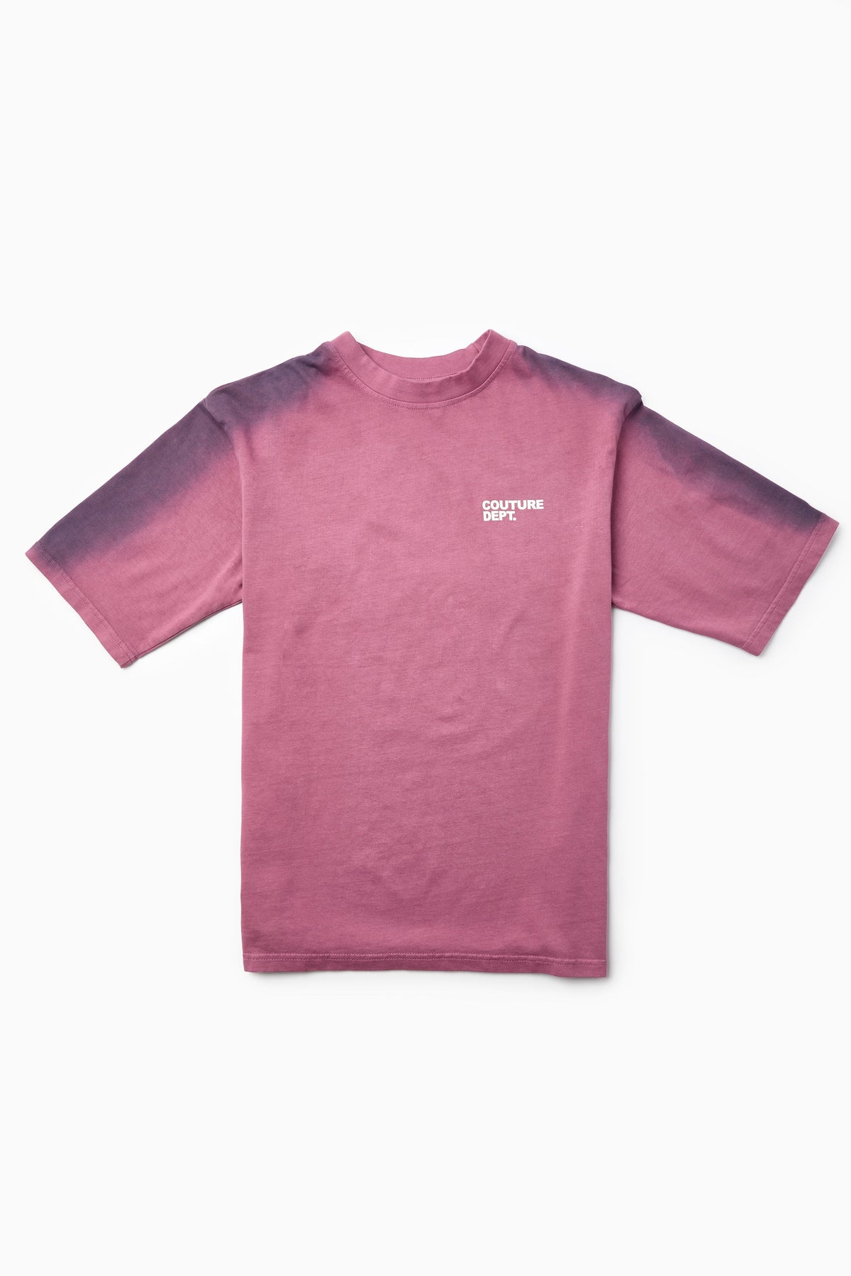 Heavyweight Oversized Couture Dept T-Shirt - Pink