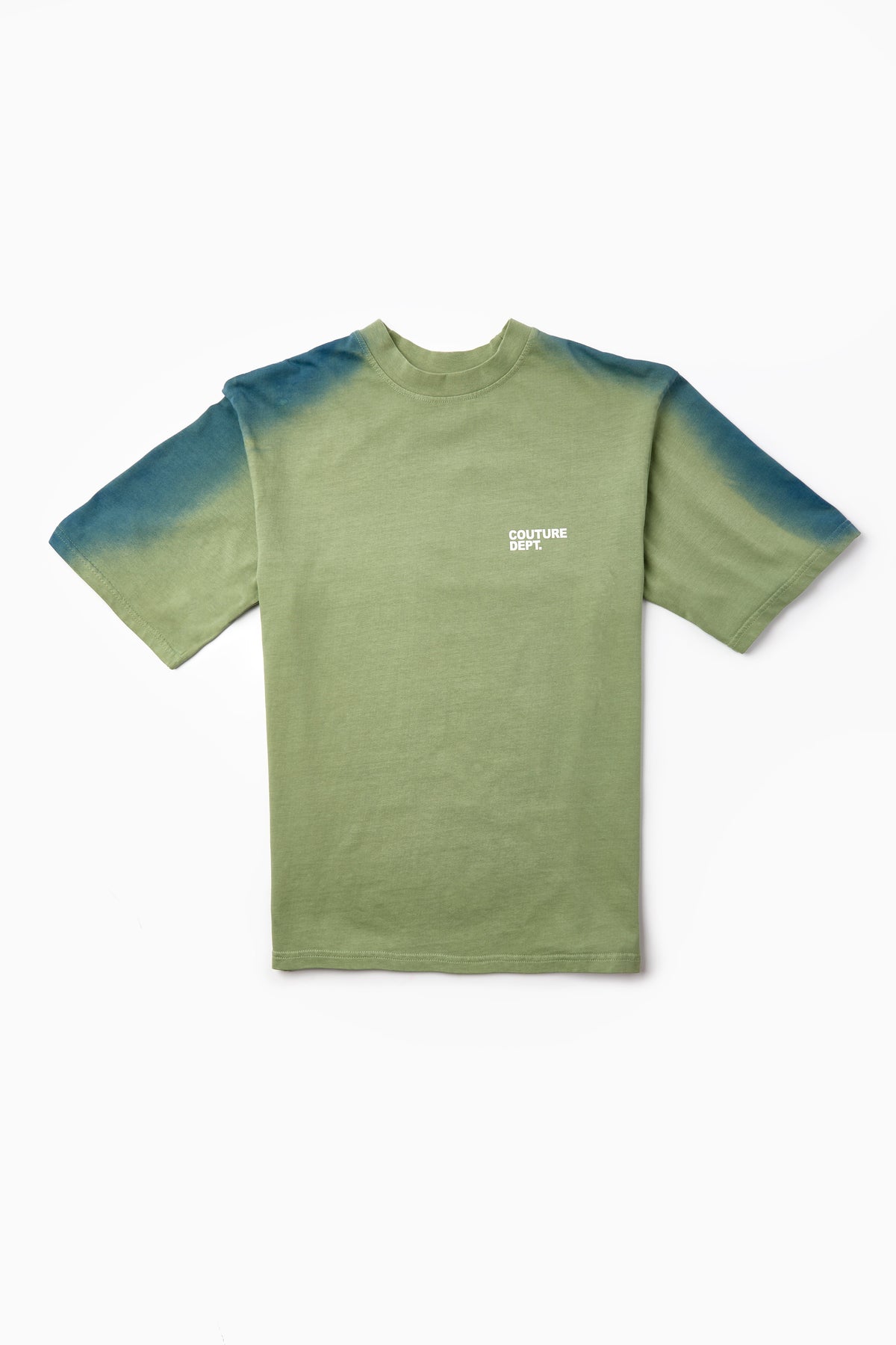 Heavyweight Oversized Couture Dept T-Shirt - Green