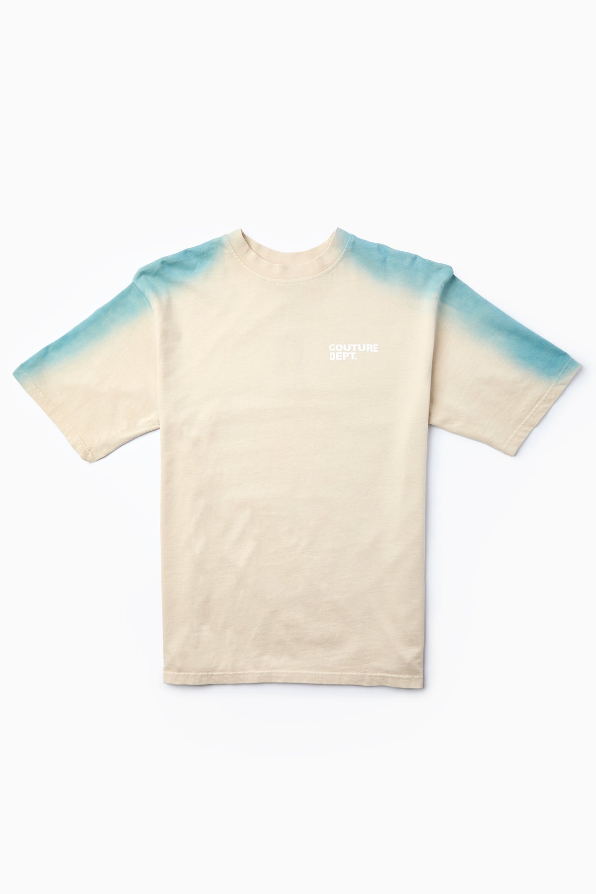 Heavyweight Oversized Couture Dept T-Shirt - Cream