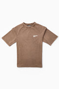 Heavyweight Oversized Couture Dept T-Shirt - Light Brown