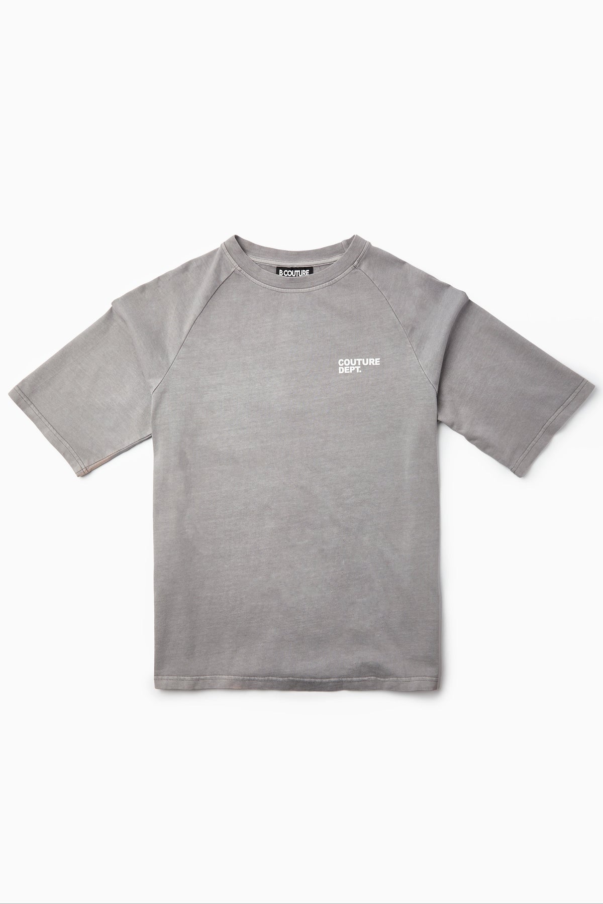 Heavyweight Oversized Couture Dept T-Shirt - Grey