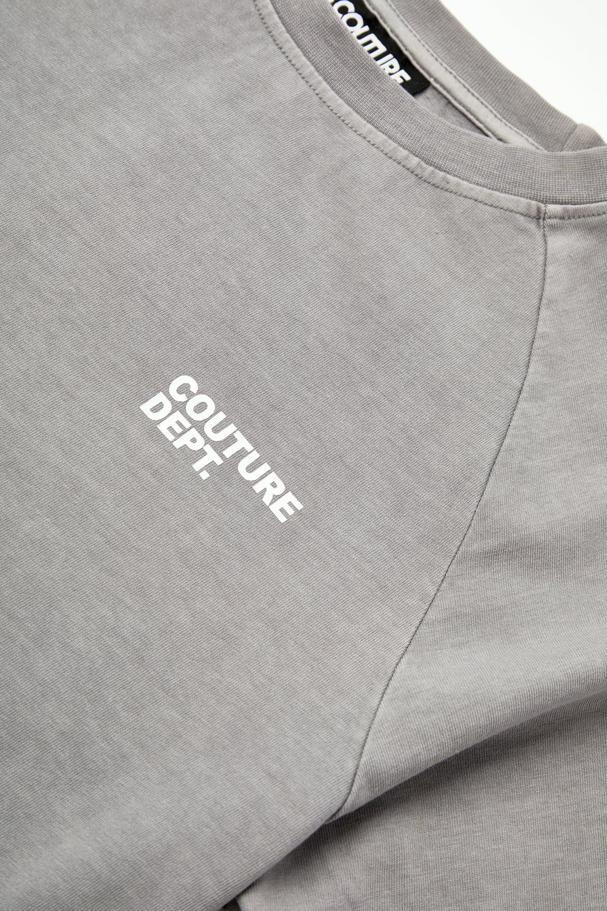 Heavyweight Oversized Couture Dept T-Shirt - Grey