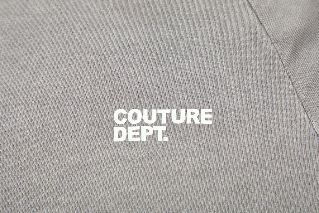 Heavyweight Oversized Couture Dept T-Shirt - Grey