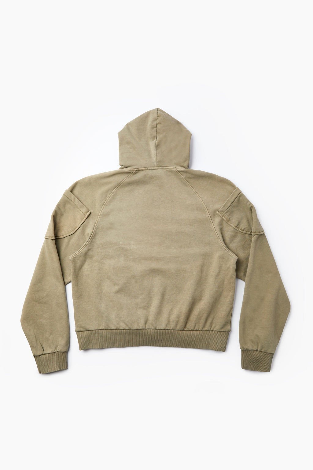Heavyweight Oversized Couture Dept Hoodie - Khaki