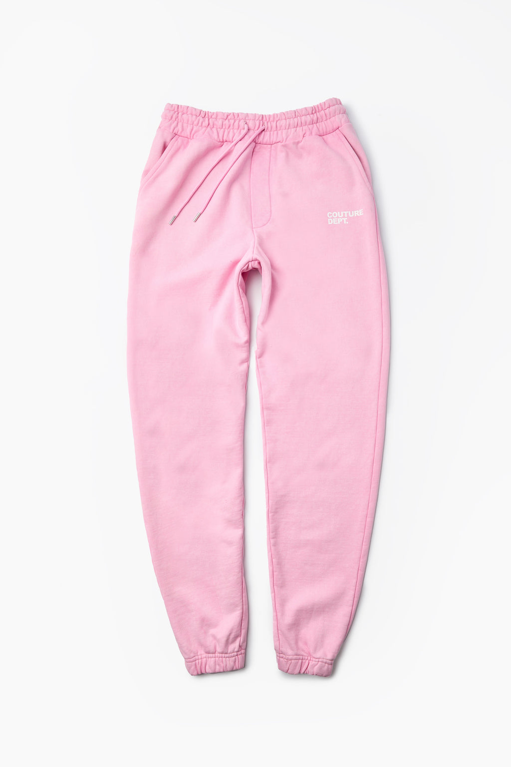 Heavyweight Oversized Couture Dept Joggers - Light Pink