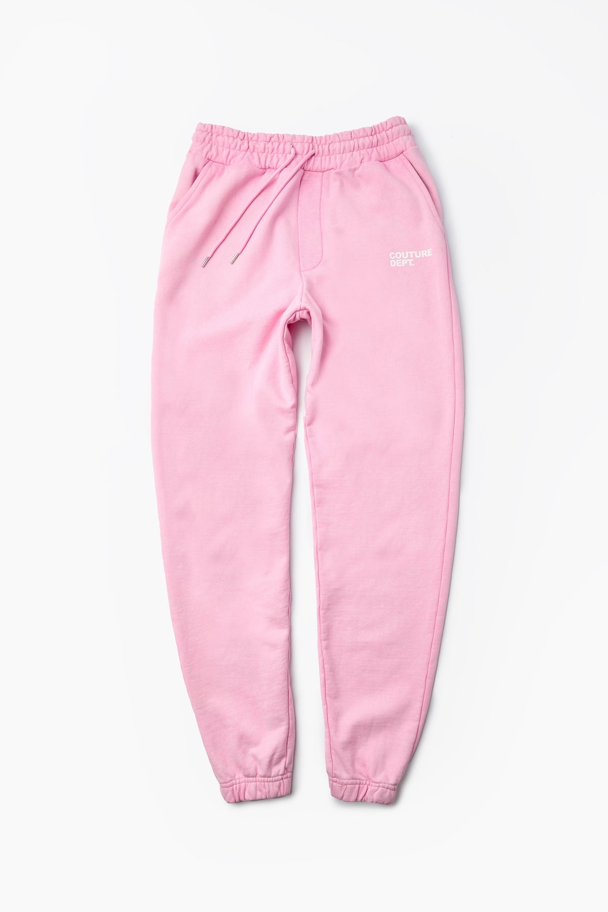 Heavyweight Oversized Couture Dept Joggers - Light Pink