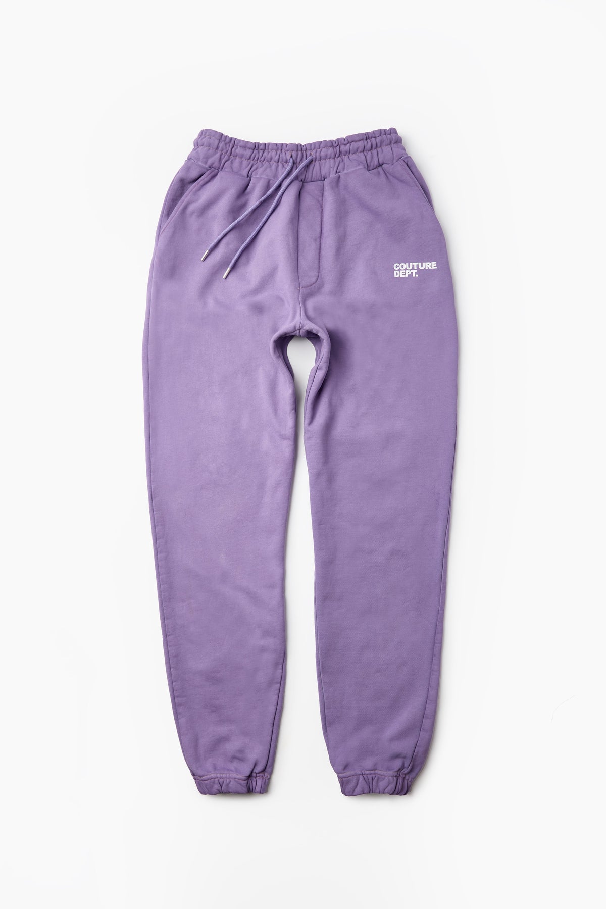 Heavyweight Oversized Couture Dept Joggers - Purple