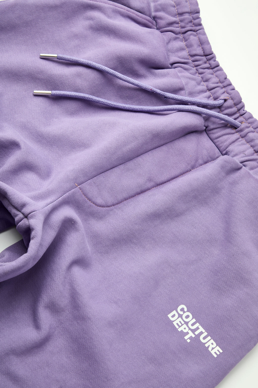 Heavyweight Oversized Couture Dept Joggers - Purple