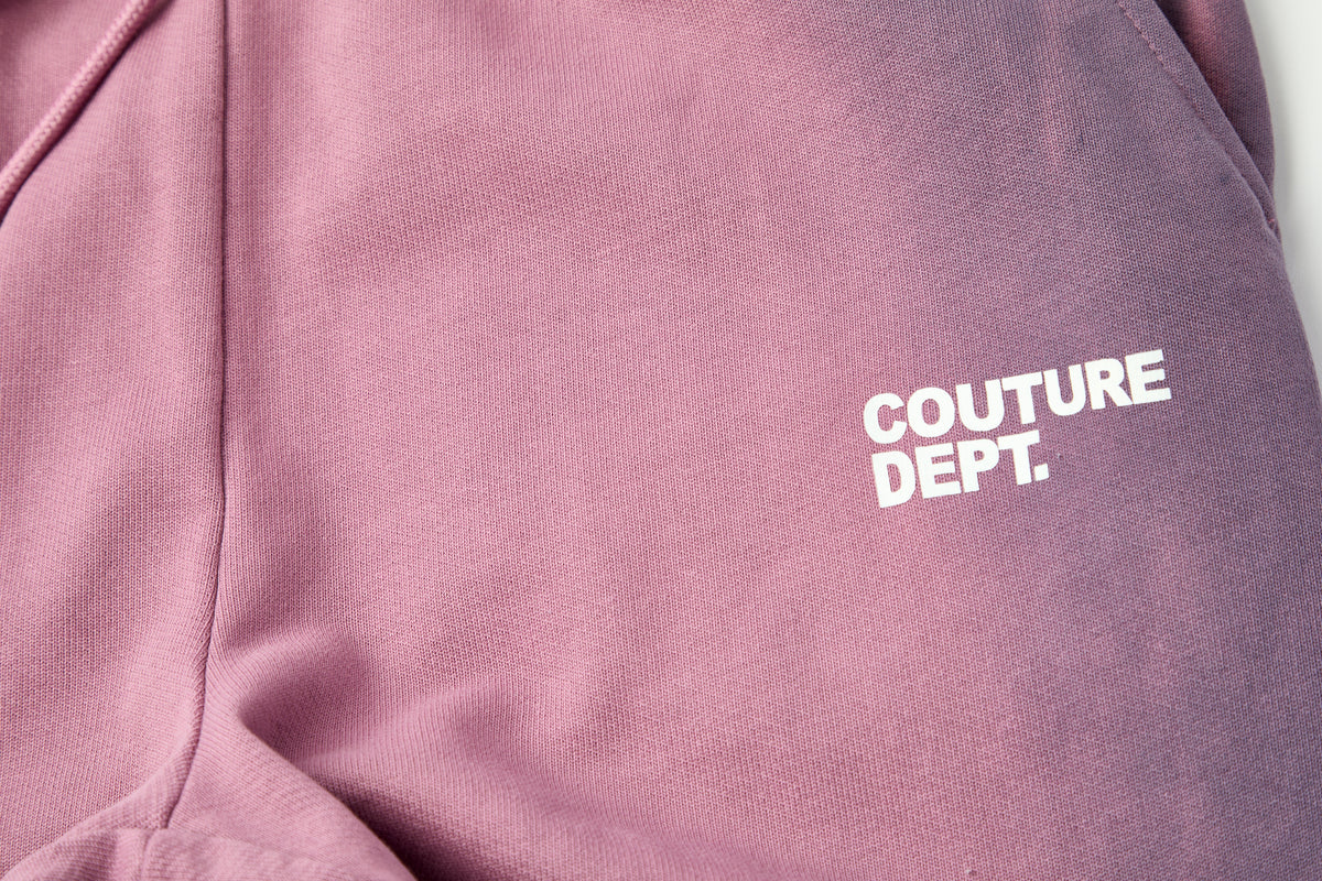 Heavyweight Oversized Couture Dept Cargo Joggers - Pink