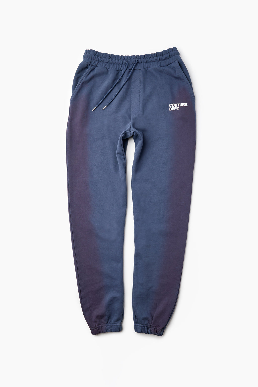Heavyweight Oversized Couture Dept Joggers - Blue