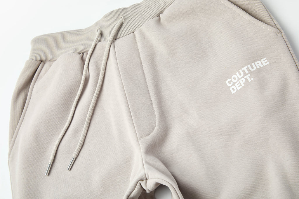 Heavyweight Oversized Couture Dept Joggers - Grey