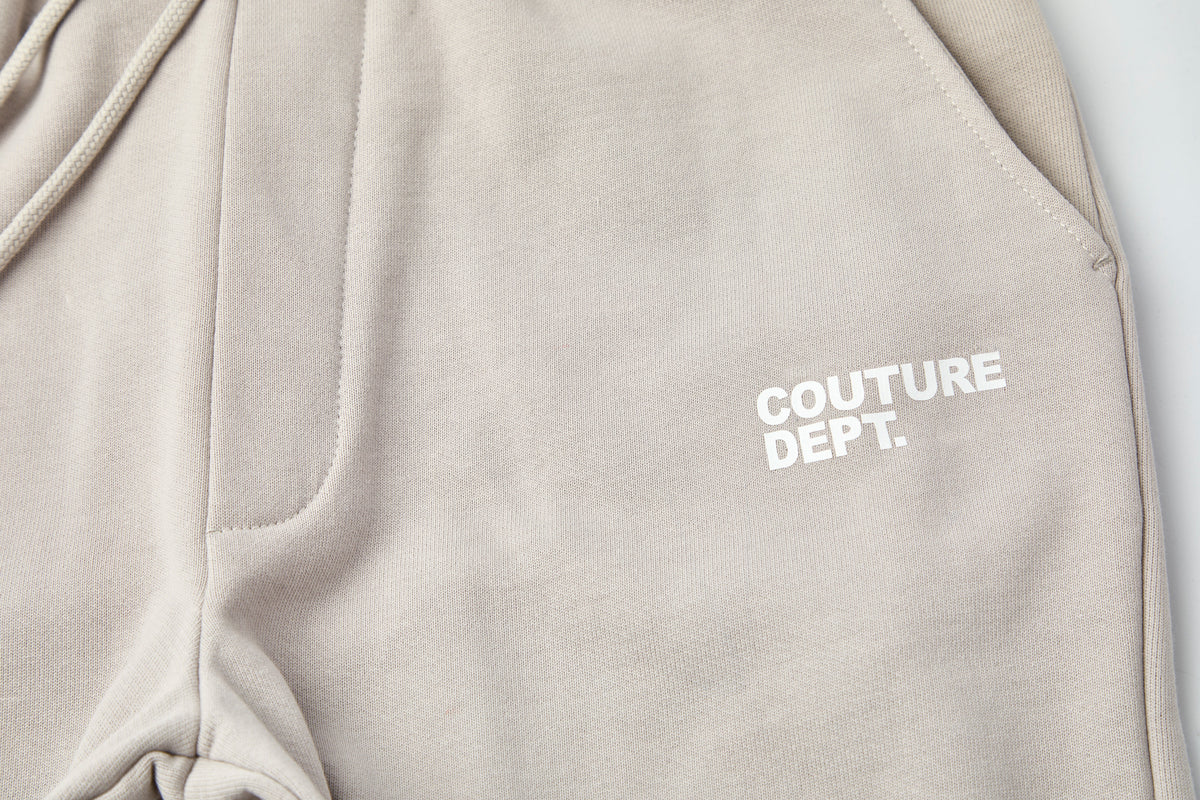 Heavyweight Oversized Couture Dept Joggers - Grey