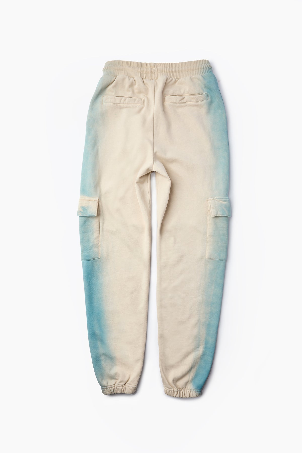 Heavyweight Oversized Couture Dept Cargo Joggers - Cream