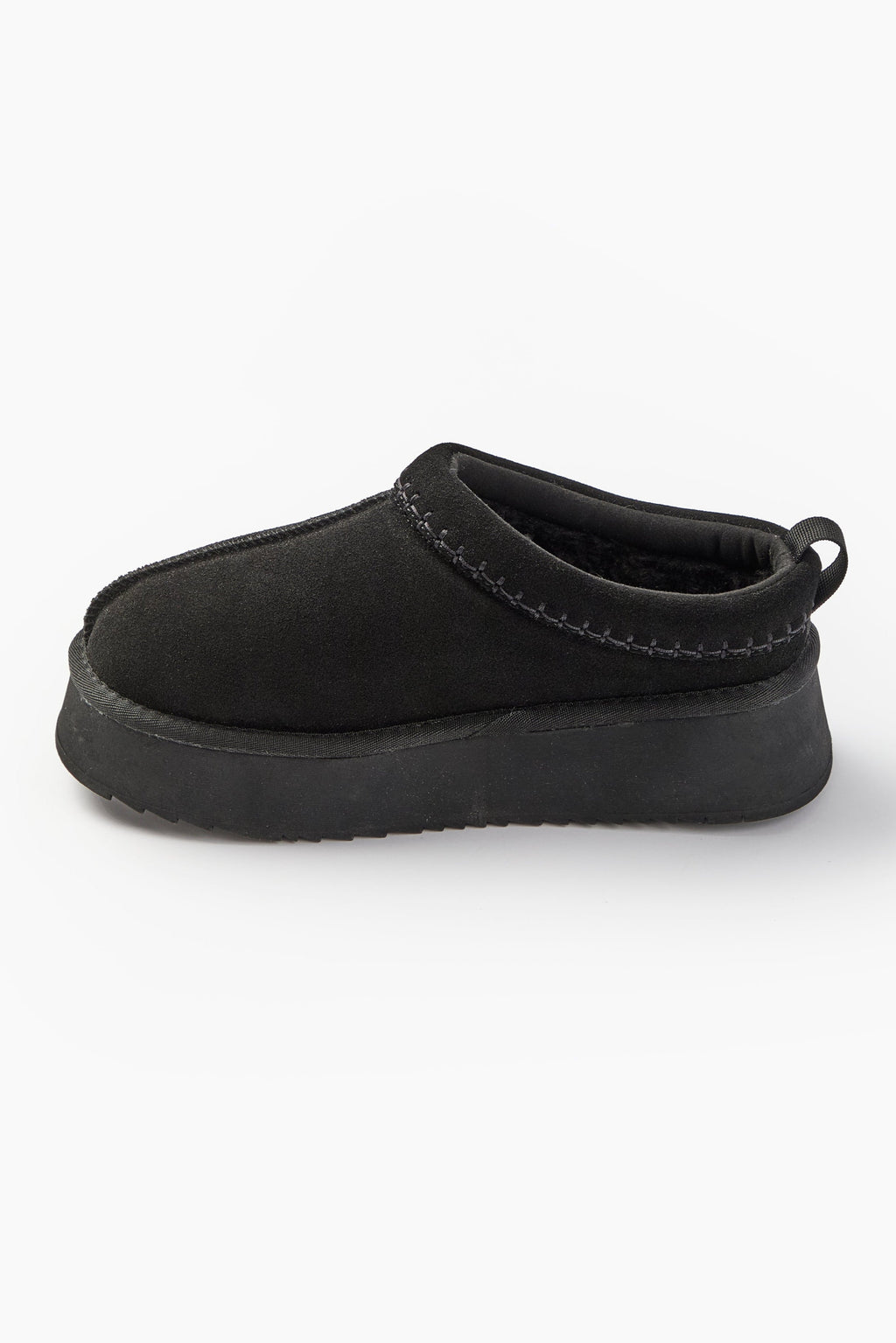 Canon Beck Genuine Suede Mules - Black