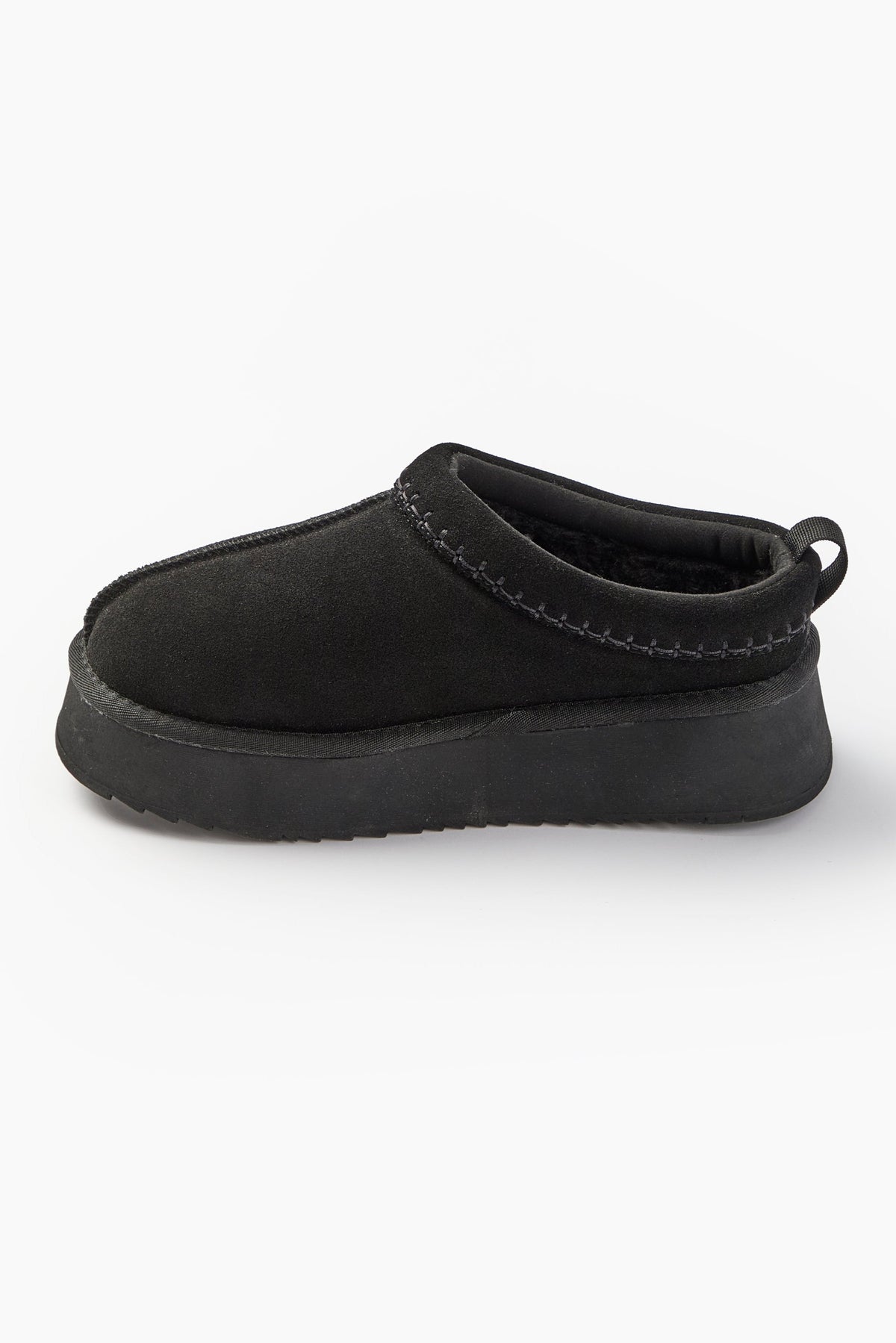 Canon Beck Genuine Suede Mules - Black