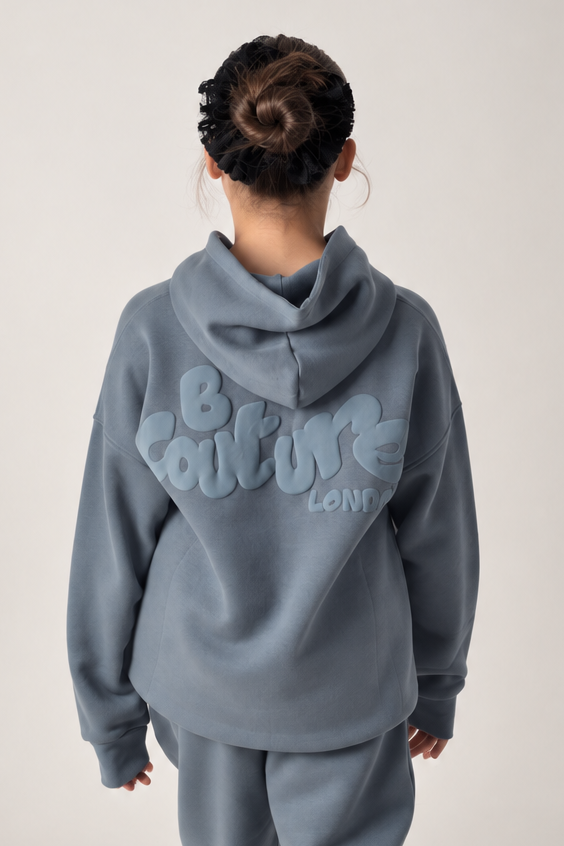 Mini Street Girls Fleece Tracksuit - Teal
