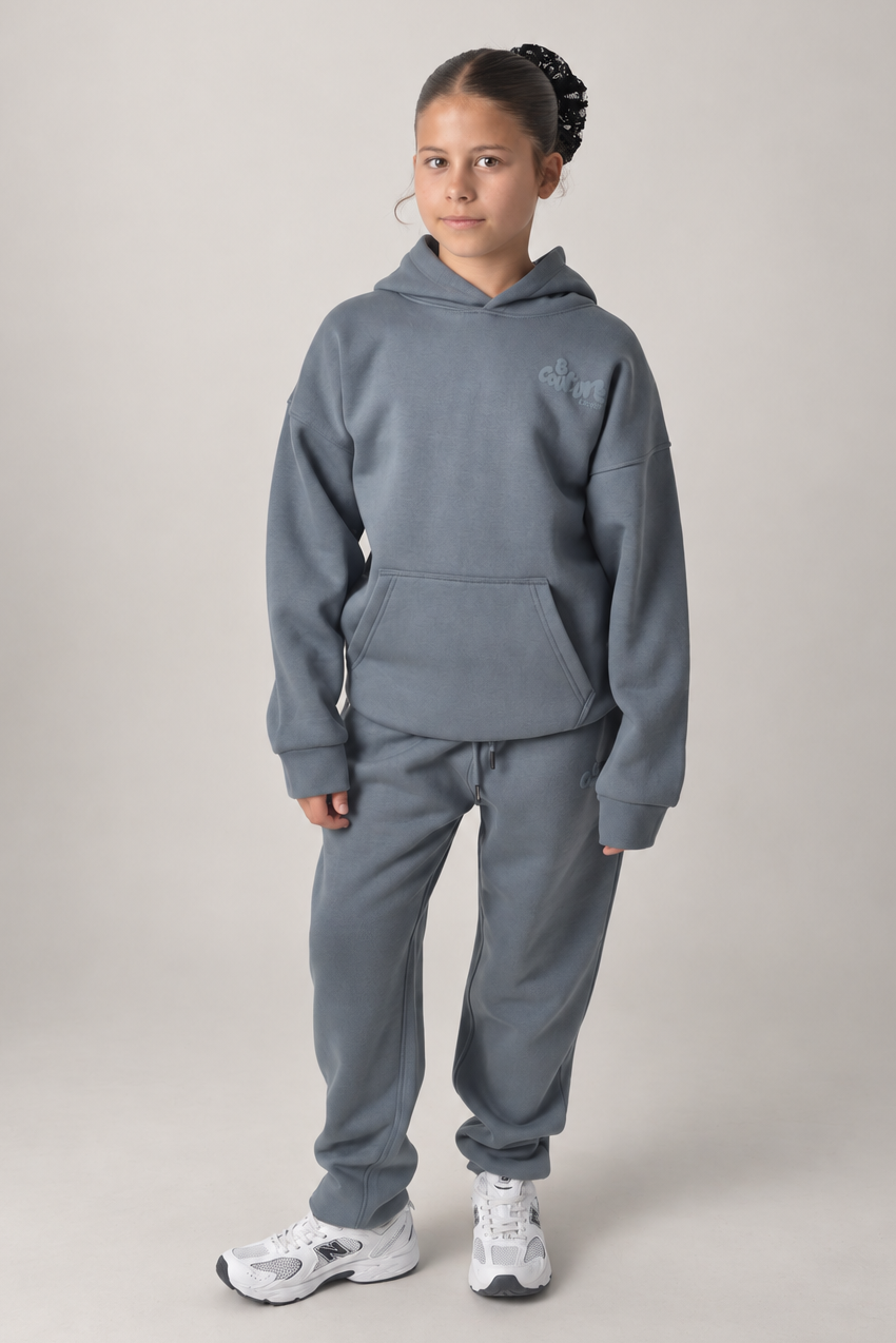 Mini Street Girls Fleece Tracksuit - Teal