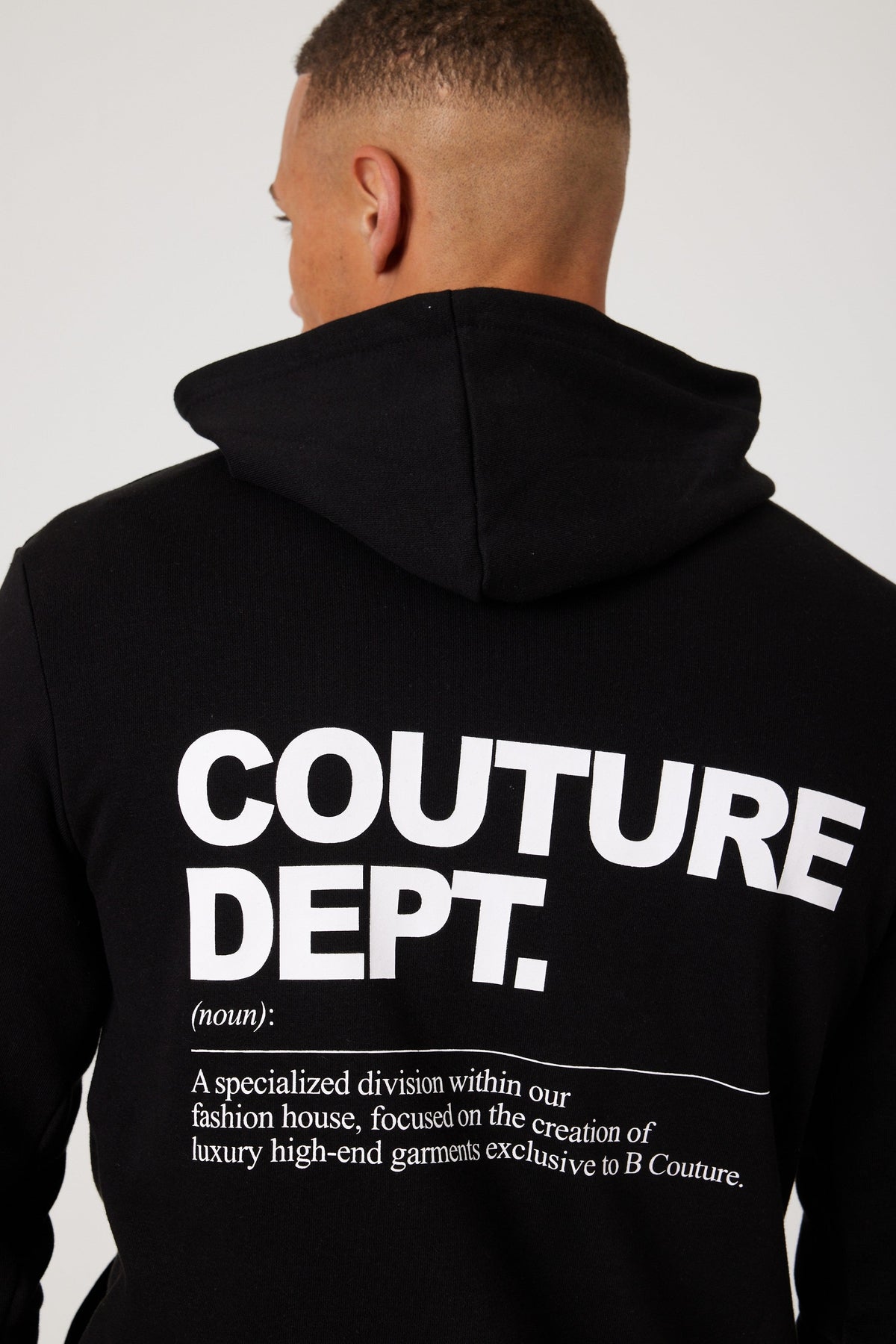 Osborne Shorts, Hoodies & T-Shirt Set - Black/White
