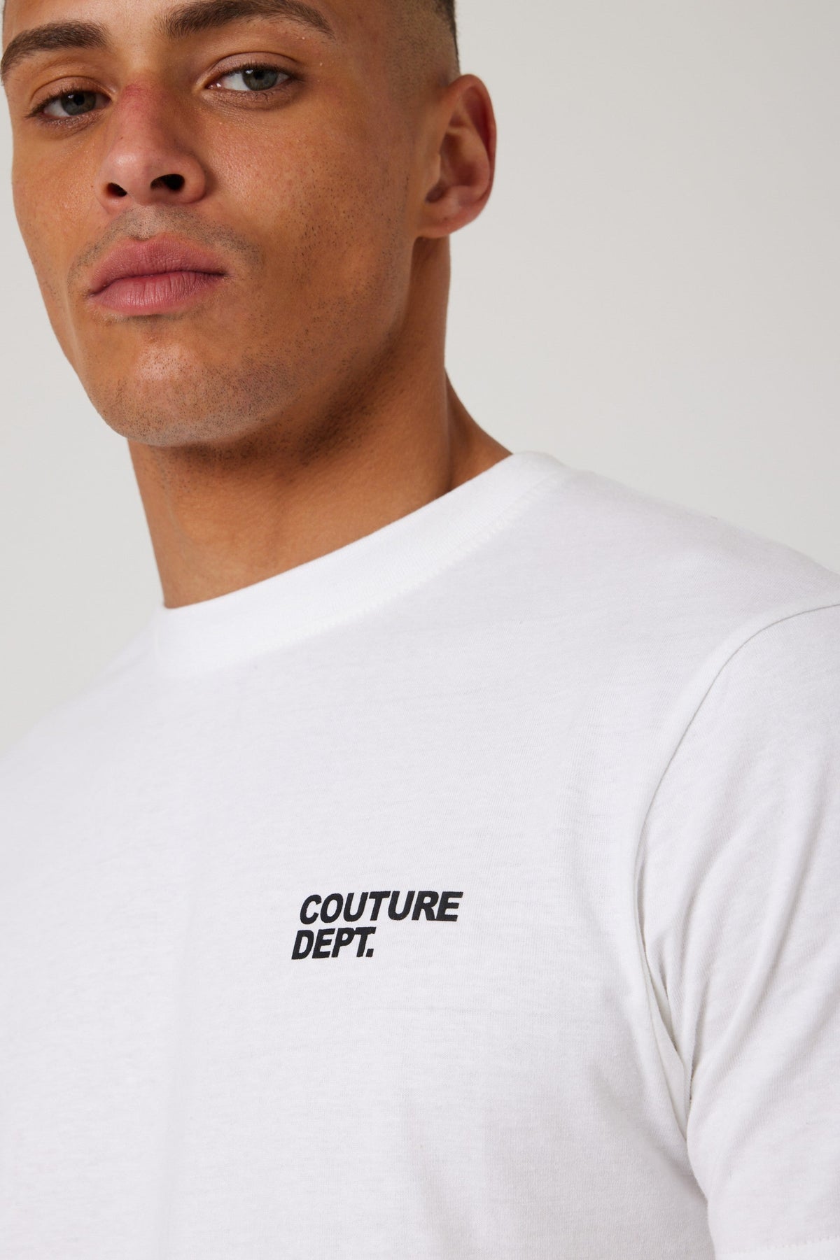 Osborne Shorts, Hoodie & T-Shirt Set - Grey Marl / White