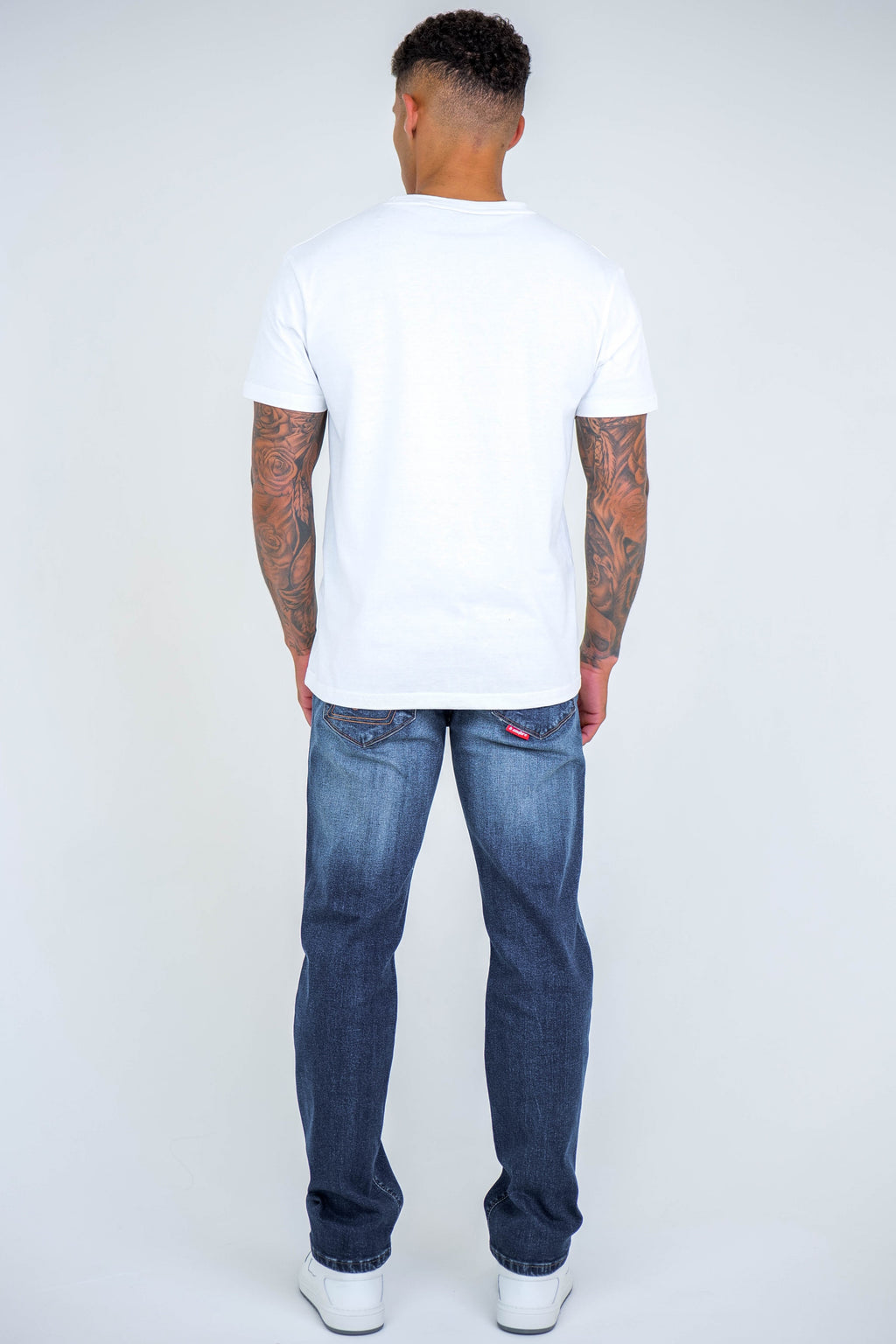 Boston Street Regular Fit Cotton T-Shirt - White