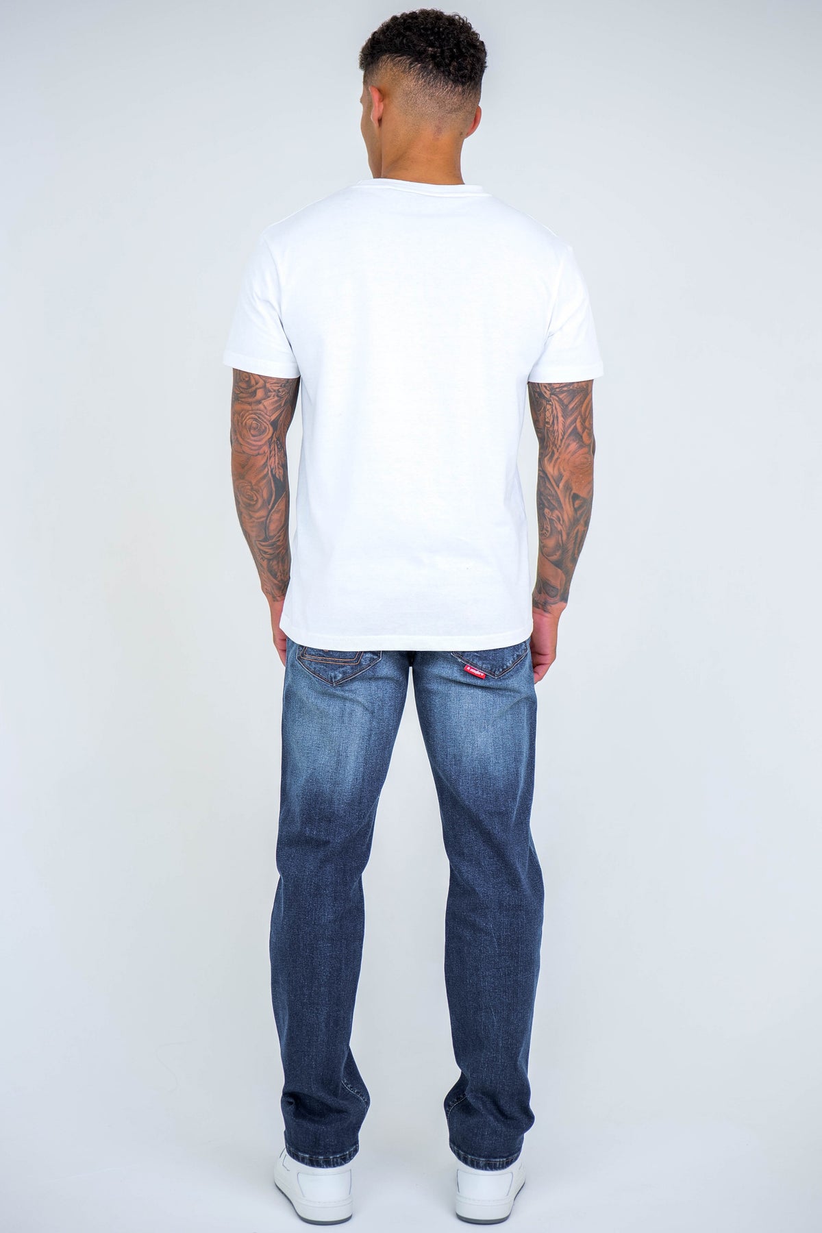 Boston Street Regular Fit Cotton T-Shirt - White