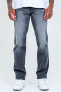 Beckenham Straight Fit Stretch Denim Jeans - Grey