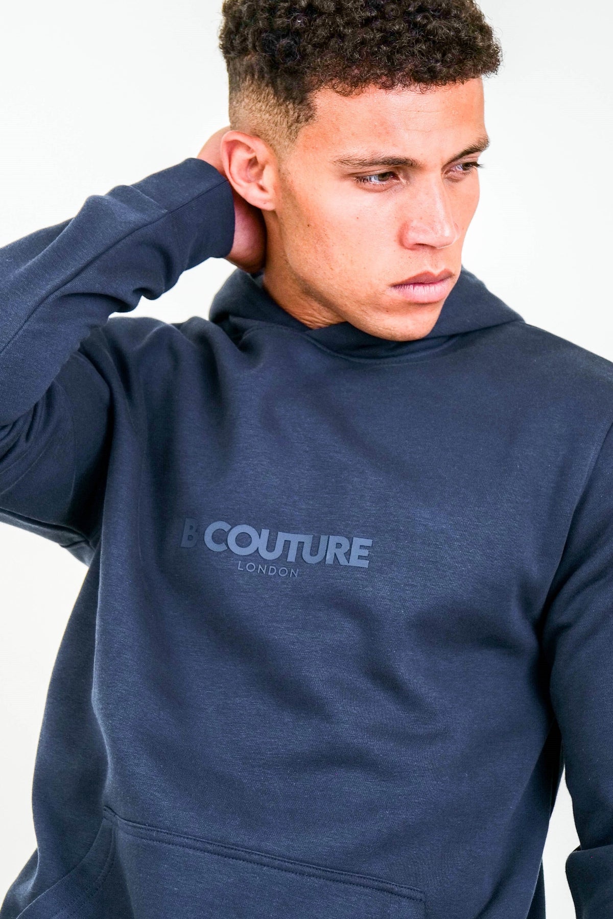 Compton Street Cargo Fleece Tracksuit - Navy