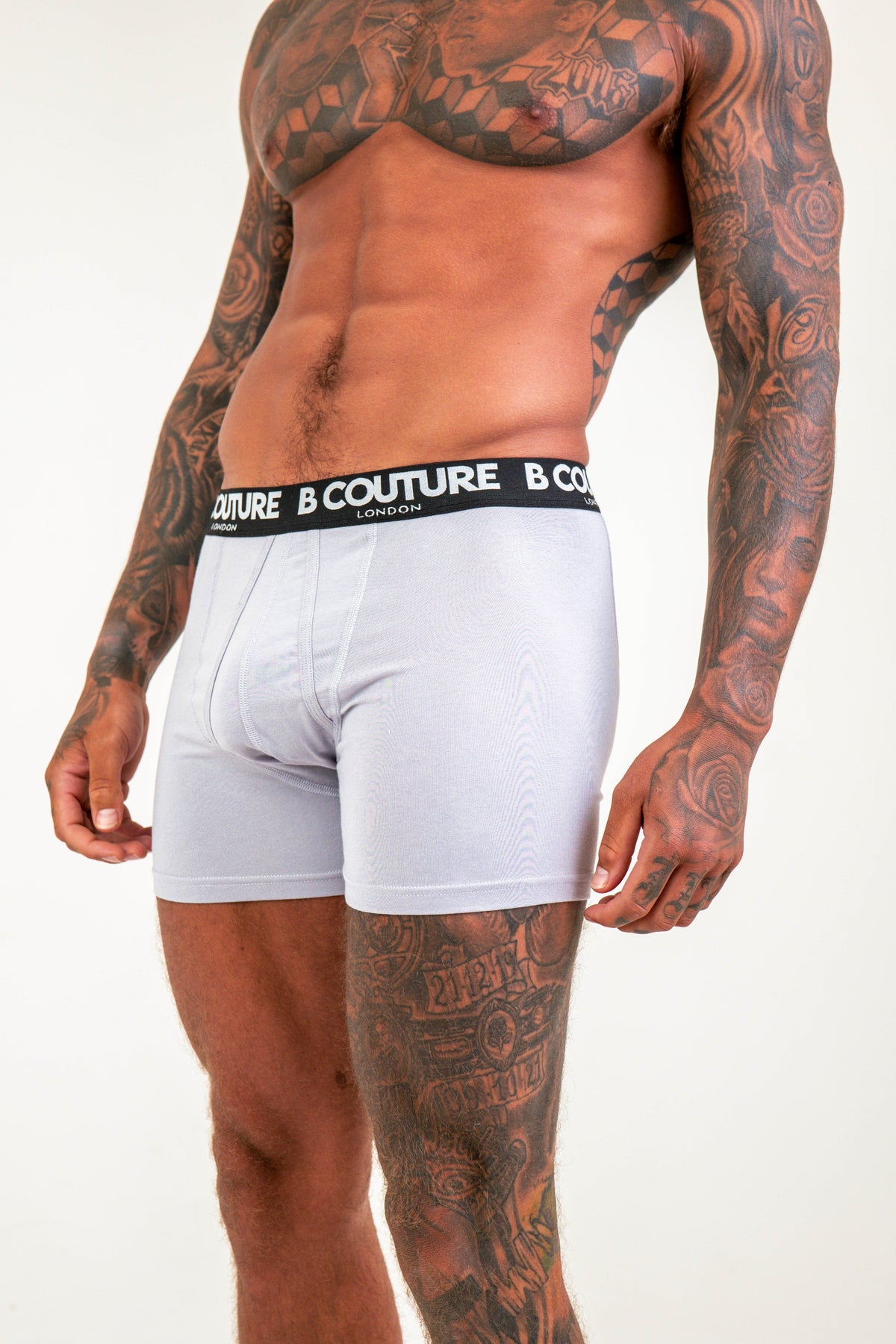 Torrington 3-Pack Boxers - Black/Grey/White