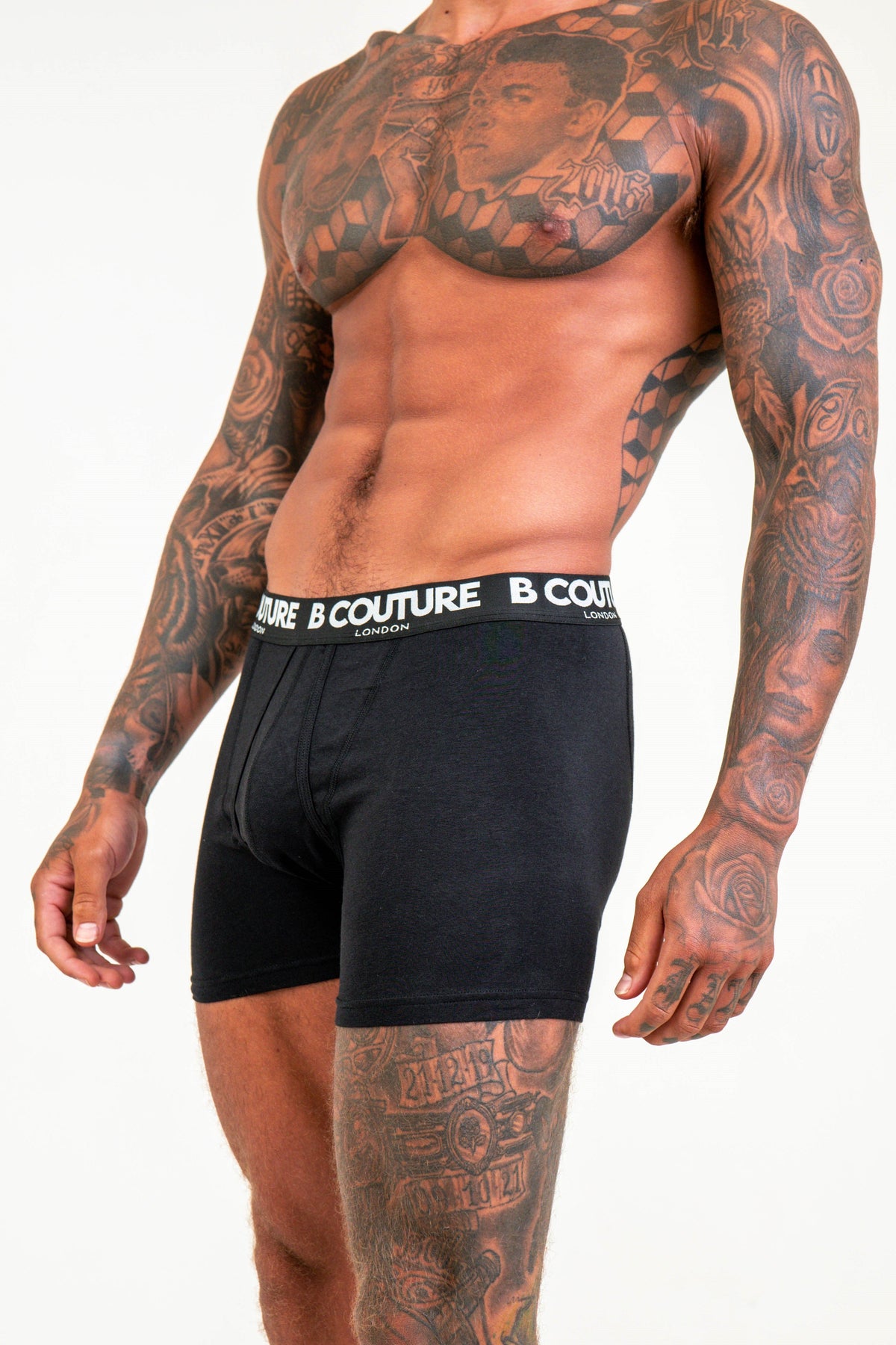 Torrington 3-Pack Boxers - Black/Grey/White