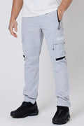 Parkfield Tapered Cargo Woven Pants - Light Grey