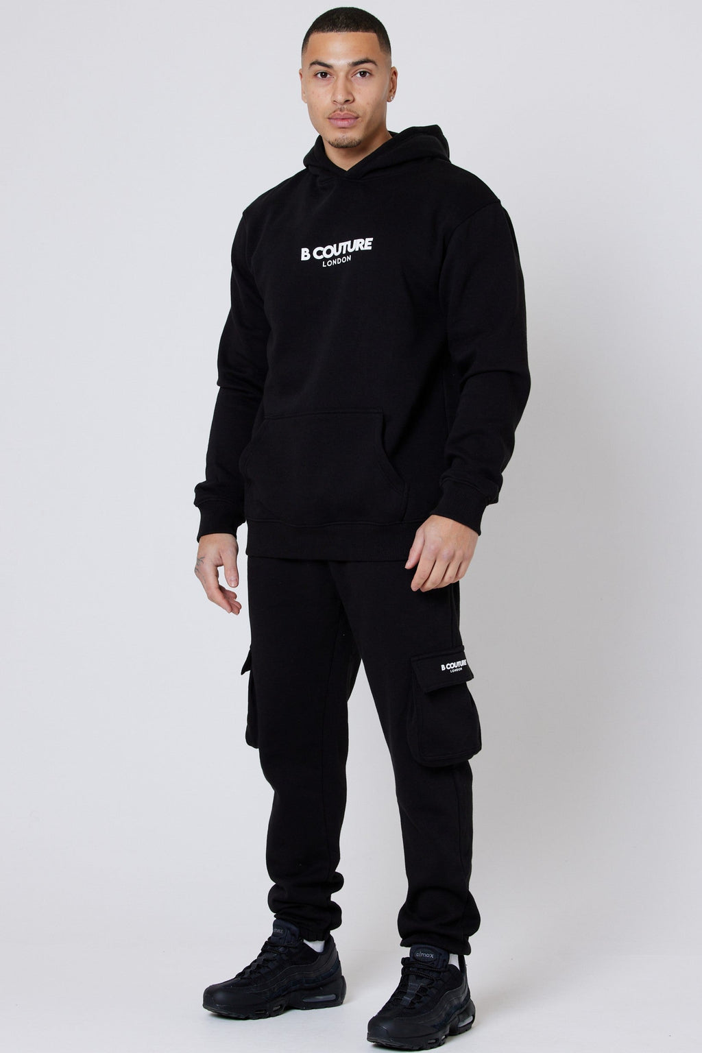 Petergate Fleece Tracksuit - Black