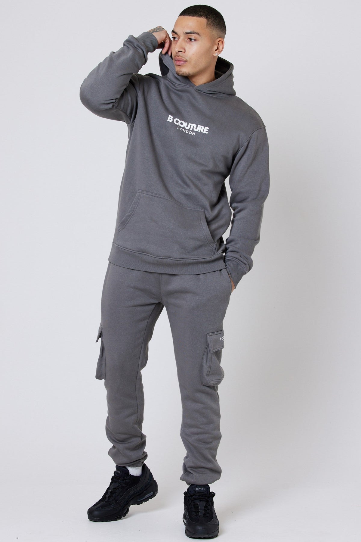 Petergate Fleece Tracksuit - Pewter