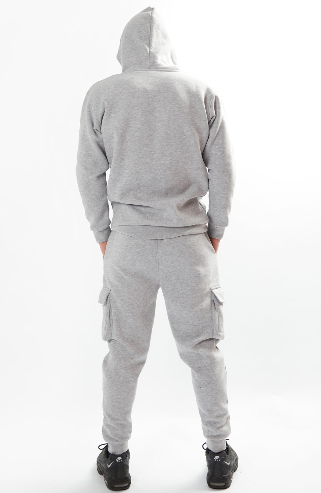 Holmdale Boys Fleece Tracksuit - Grey Marl