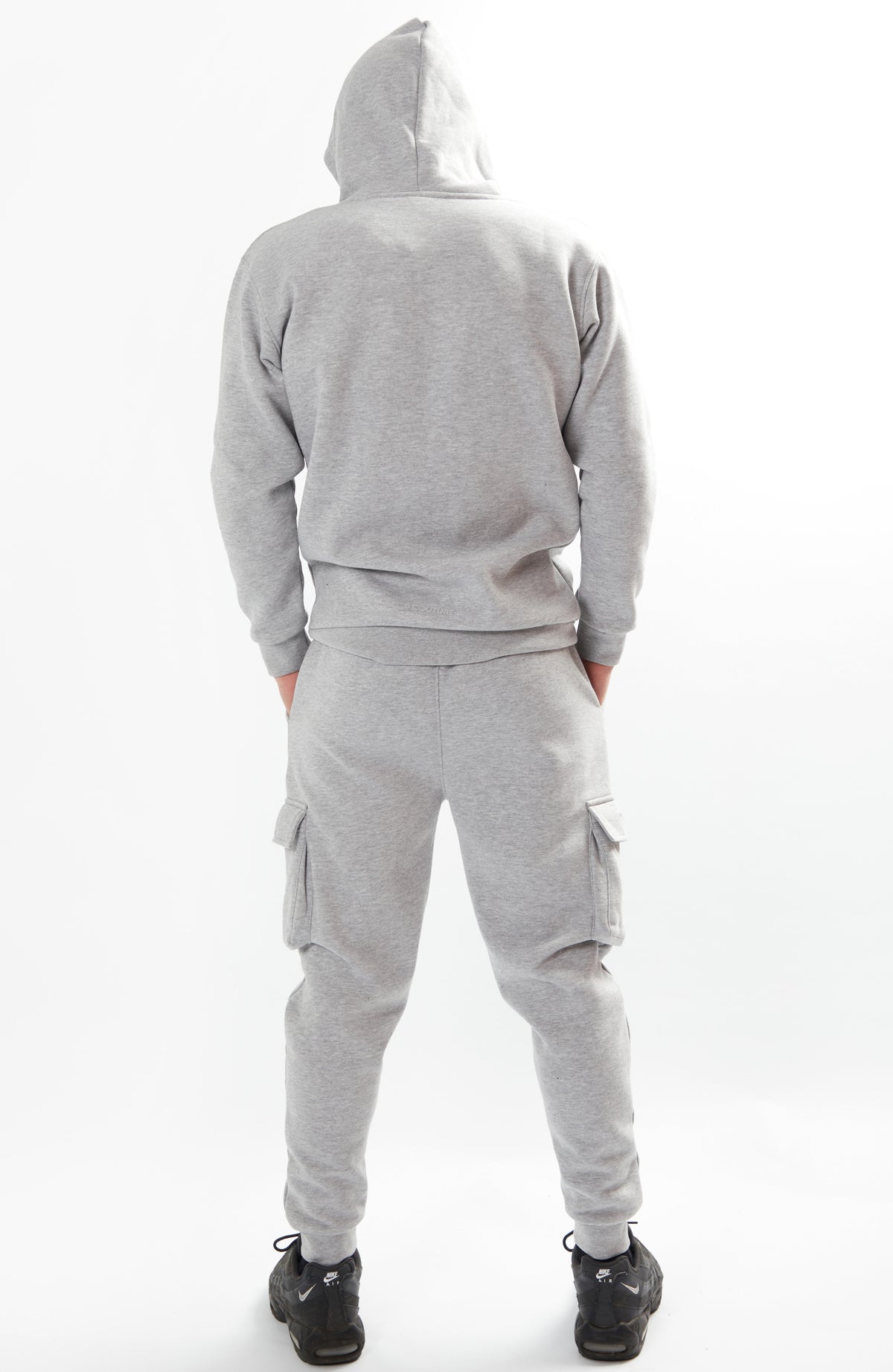 Holmdale Boys Fleece Tracksuit - Grey Marl