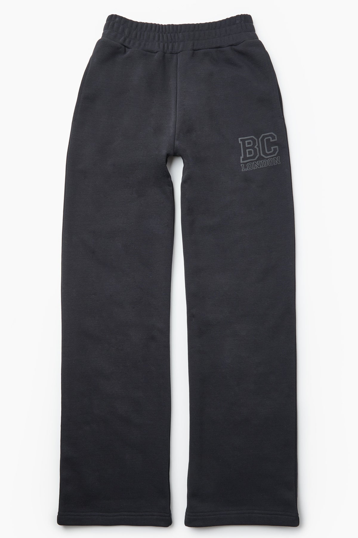 Ralph Street Wide Leg Zip Through Tracksuit - Black