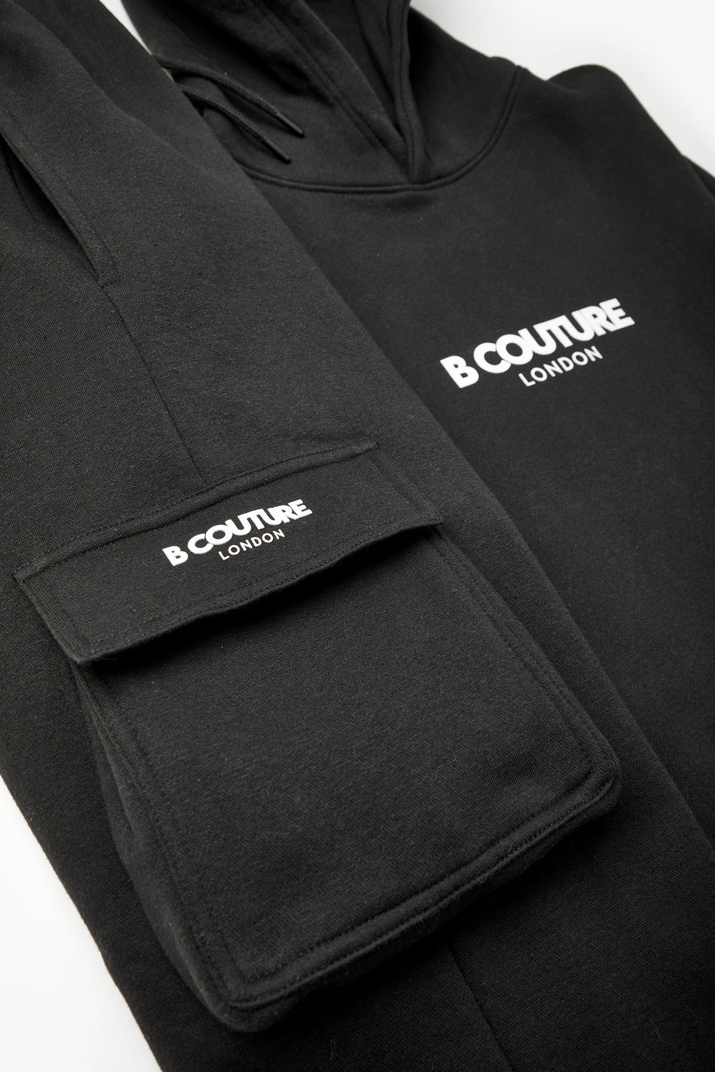 Petergate Fleece Tracksuit - Black