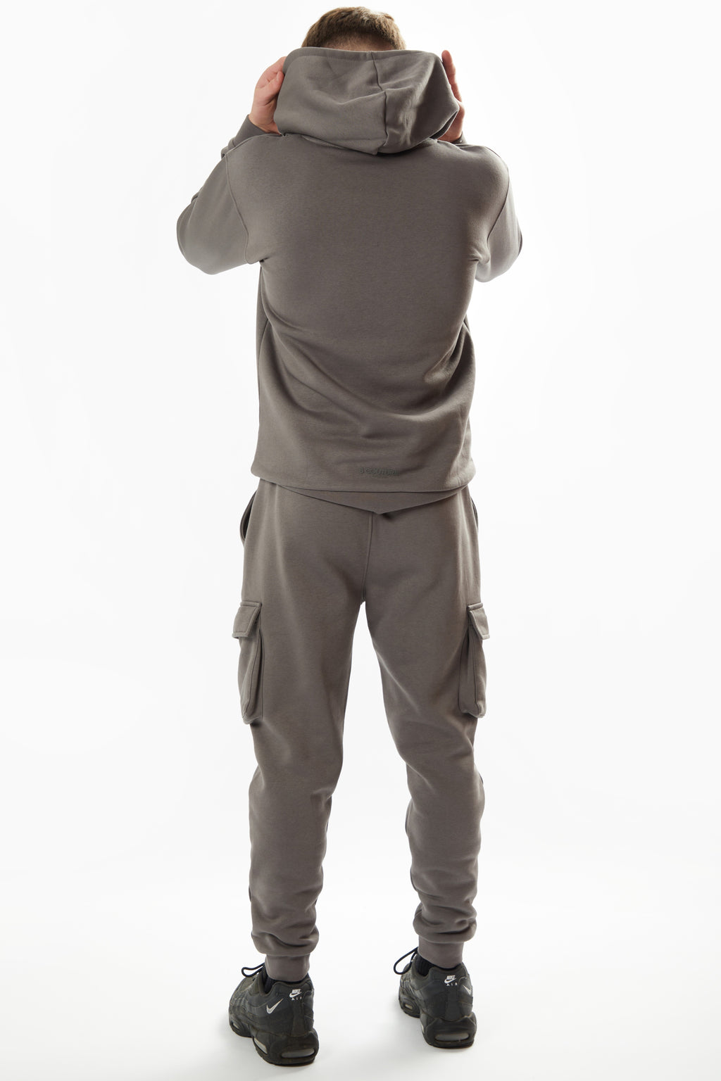 Holmdale Boys Fleece Tracksuit - Pewter