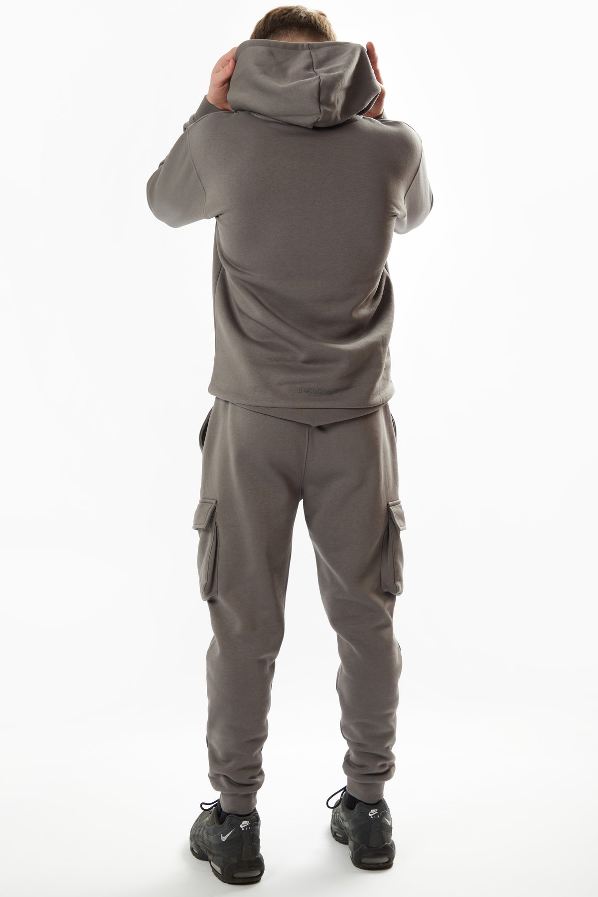 Holmdale Boys Fleece Tracksuit - Pewter