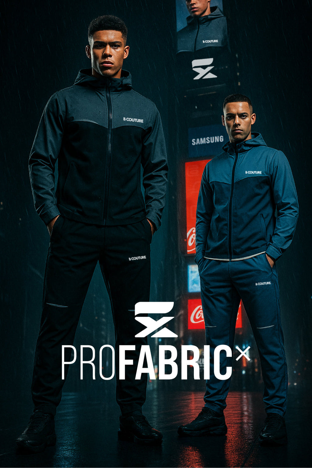 ProFabricX Tech Joggers - Blue