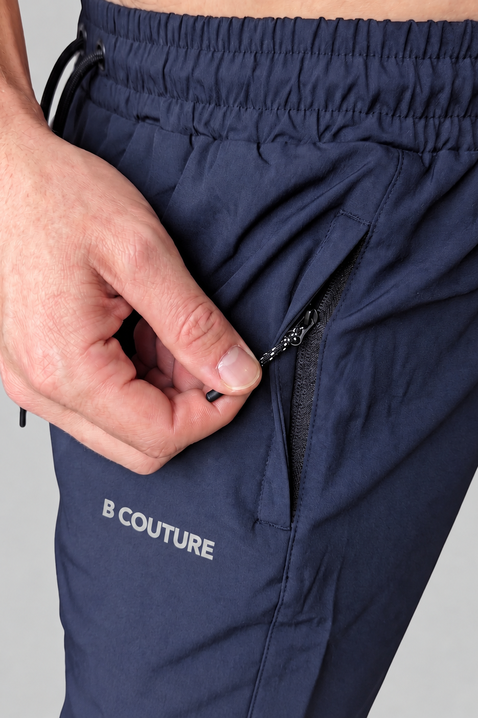 ProFabric Zip Jacket, Shorts & T-Shirt Set - Navy/Blue