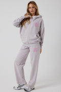 Ralph Street Wide Leg Tracksuit - Metal Grey