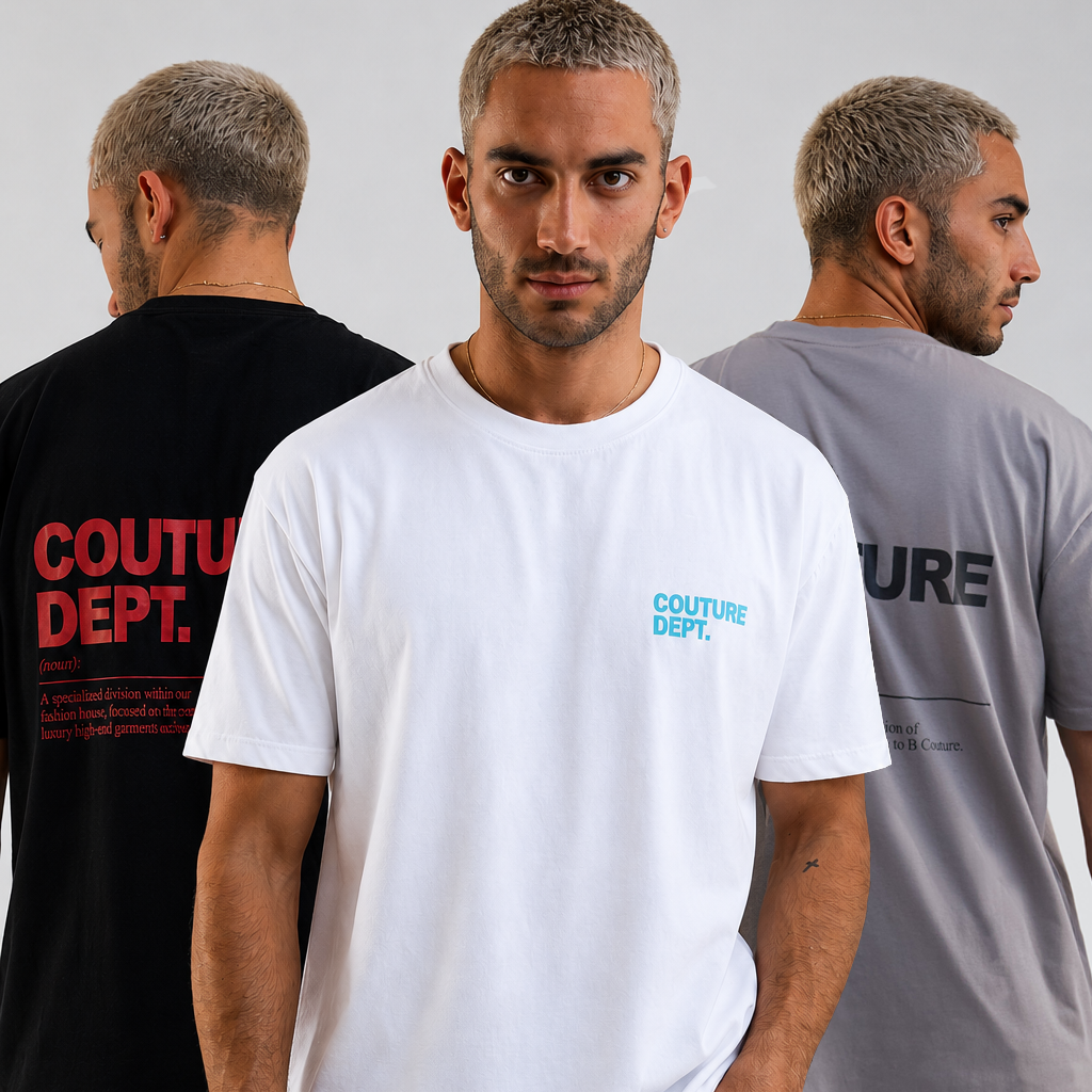 Refine 3-Pack Oversized Cotton T-Shirts