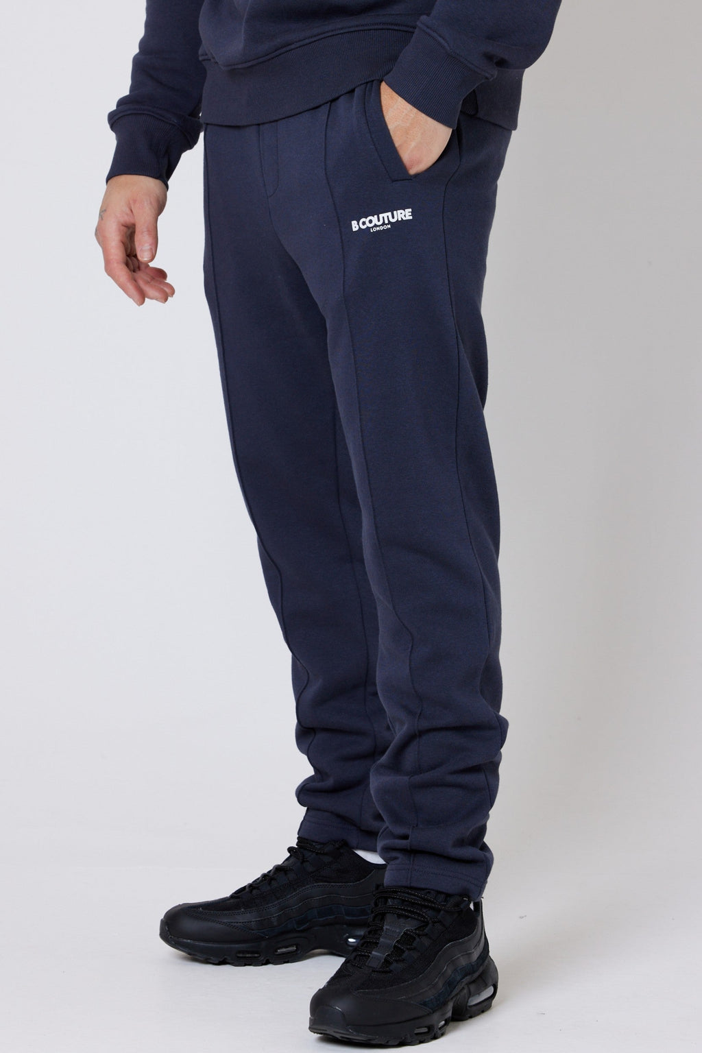 Langton 3-Pack Open Cuff Fleece Joggers - Black/Navy/Grey