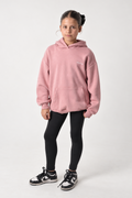 VXN Girls Leggings & Hoodie Set - Dusty Pink
