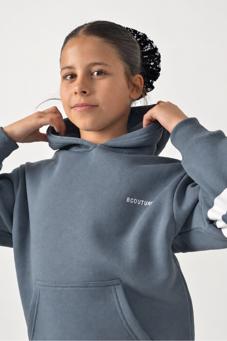 VXN Girls Leggings & Hoodie Set - Teal
